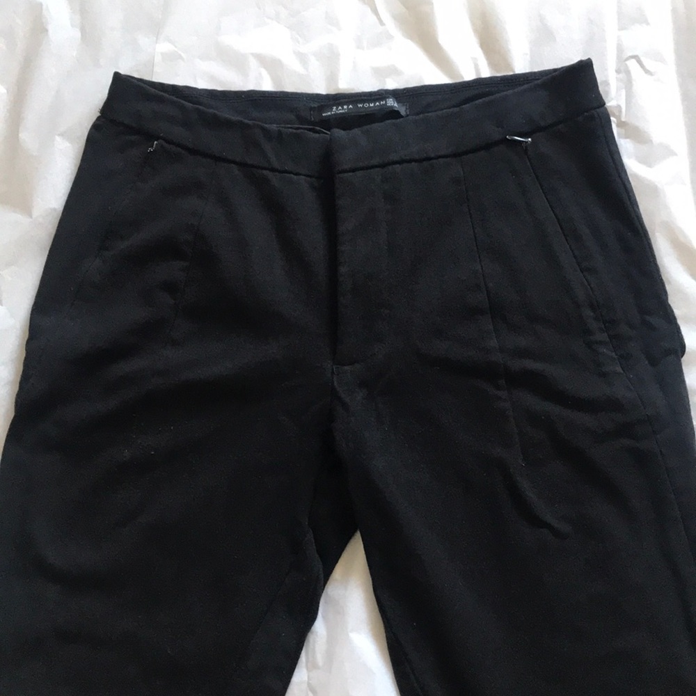 Zara Woman Black Skinny Pants S